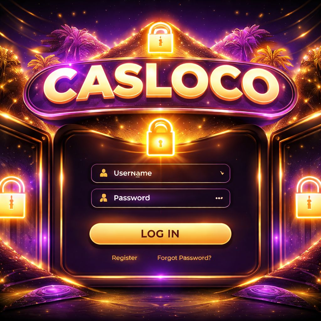 Inicio de sesión seguro y registro de cuenta CASLOCO para jugadores mexicanos